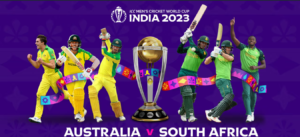 A clash of titans against South Africa & Australia at the ICC Cricket World Cup 2023.