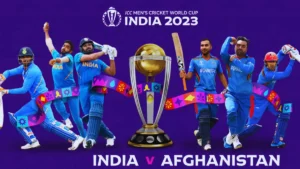 Cricketing Showdown: India vs. Afghanistan in ICC WC 2023 Promises Thrills and Tensions.